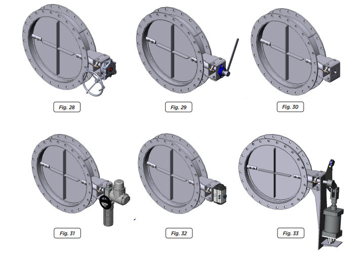 Van gió dạng cánh bướm (Damper butterfly Serie MF/ML) Cmovalves Vietnam