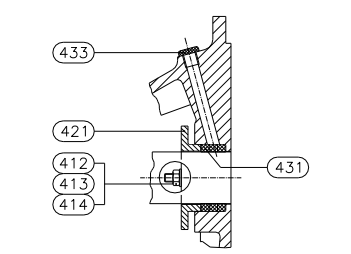 Phụ tùng thay thế dùng cho van xoay model AL250 1 | DMN Westinghouse