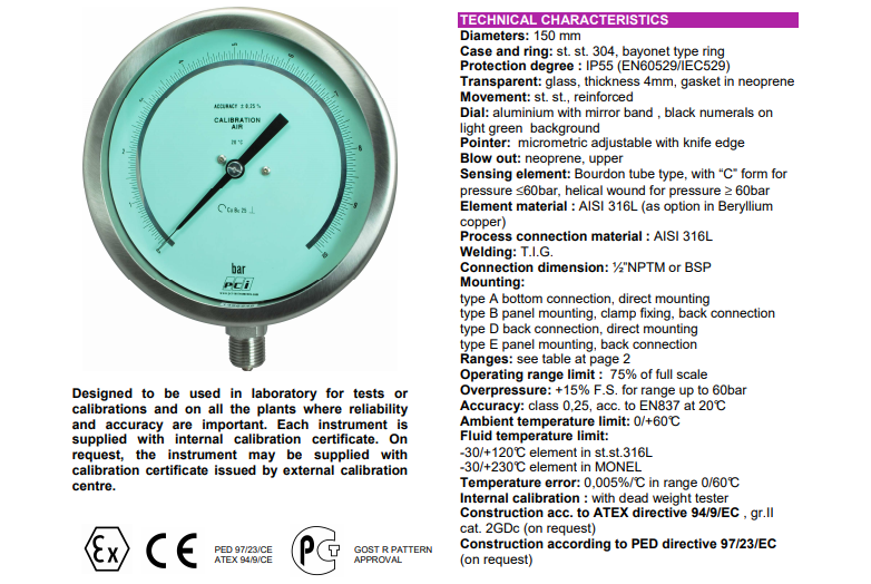 Đồng hồ đo thí nghiệm EP100 | PCI-Instrument Viet Nam