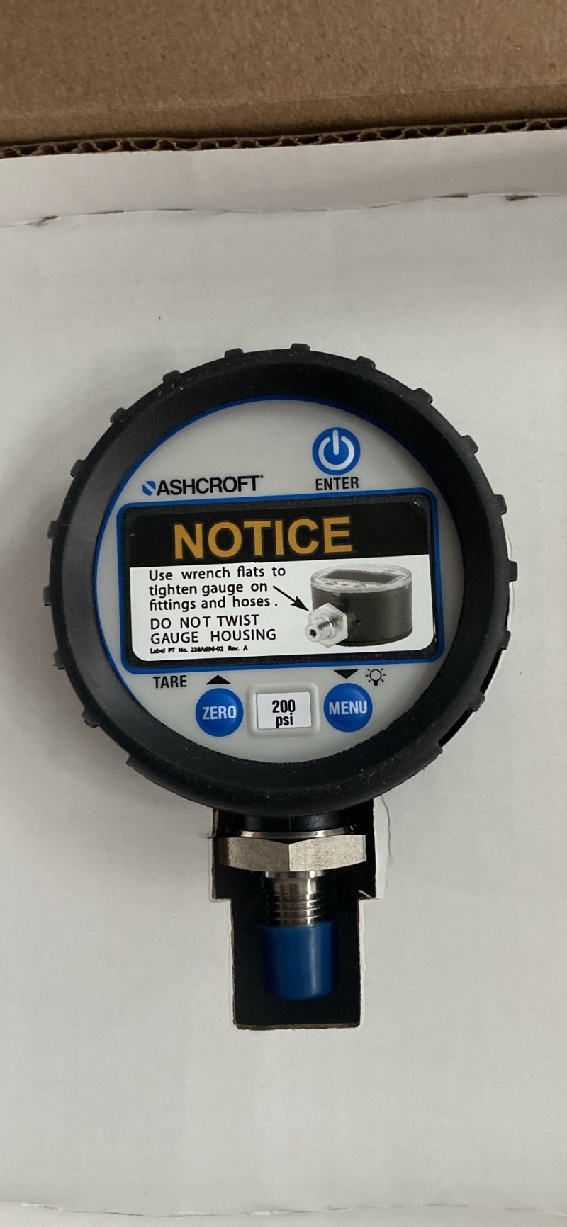 Đồng hồ đo áp suất  DG2551L1NAM02L200 - Ashcroft Vietnam