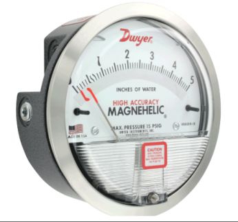 Đồng hồ đo chênh áp 2000 Magnehelic - Dwyer
